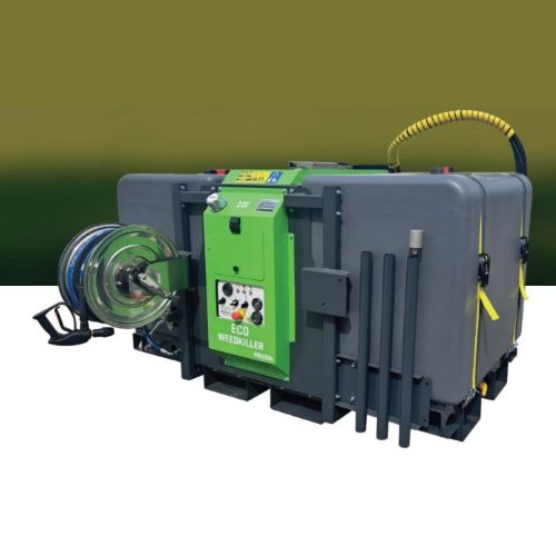 EWK Pro 30H - Hydraulic powered Hot Water Weed Con...